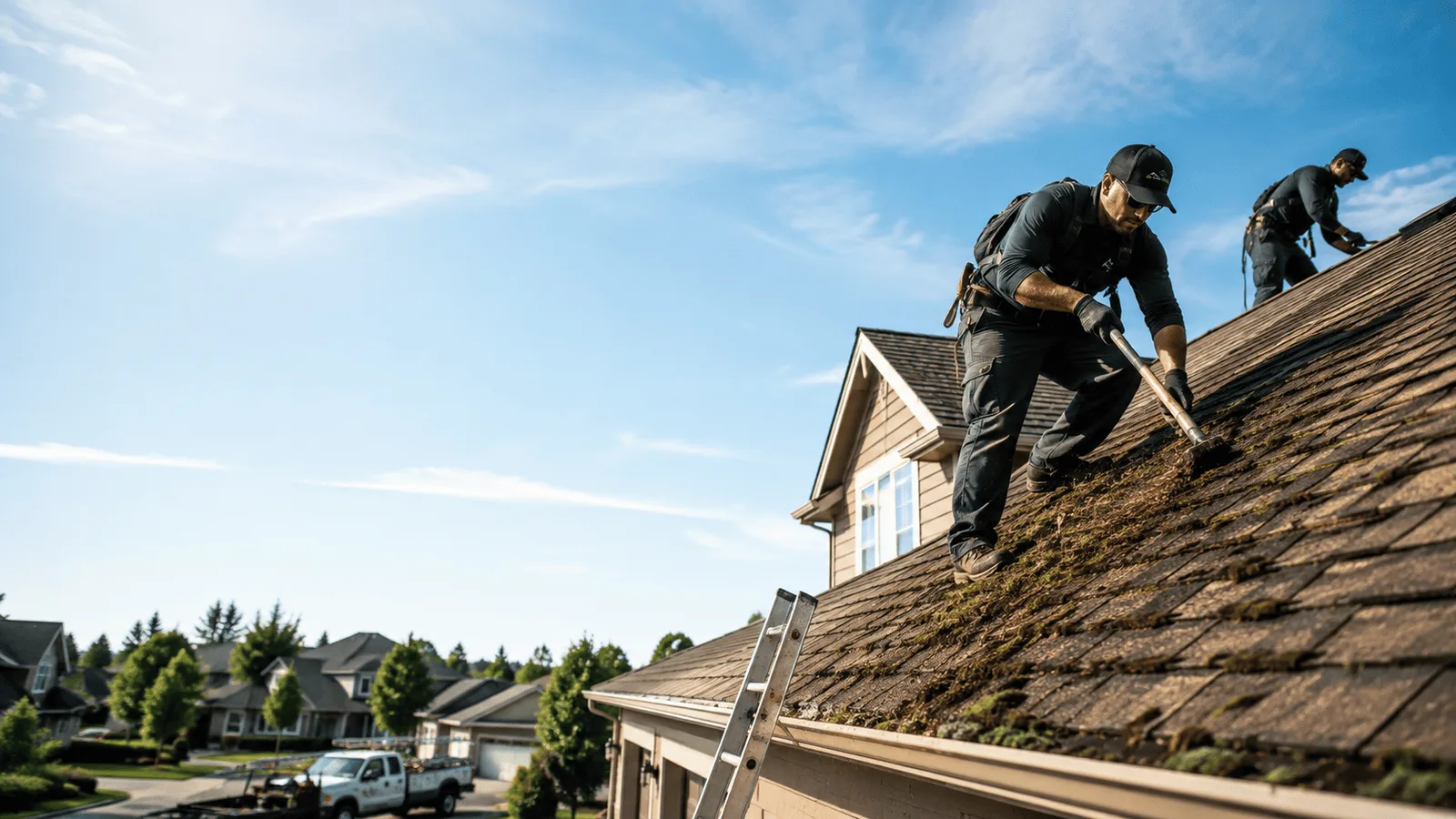 Roof Moss Removal in Morristown, NJ near me